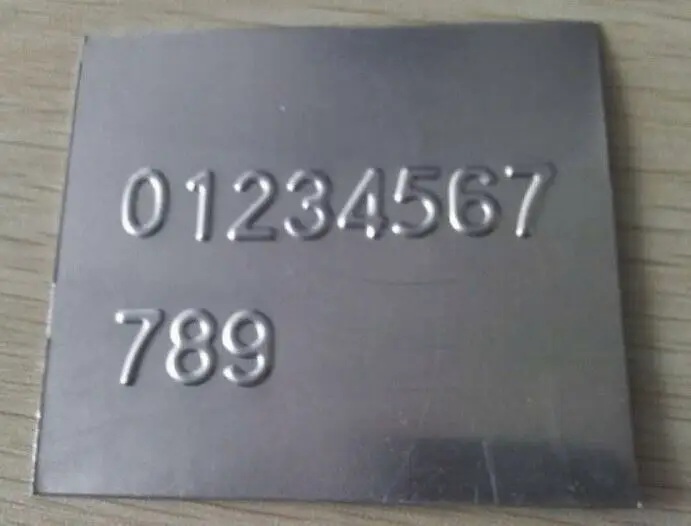 Manual Dog Tag Embossing Machine,Aluminum Plate Embossing Machine