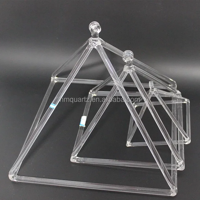 Quartz Crystal Singing Pyramid For Healing and Therapy