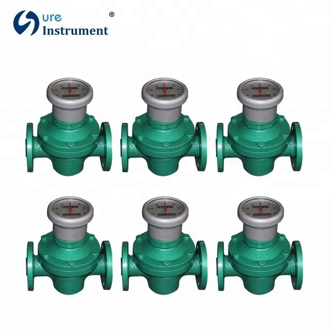 
Hydraulic Oil Oval Gear Flow Meter 3', 4' inch 