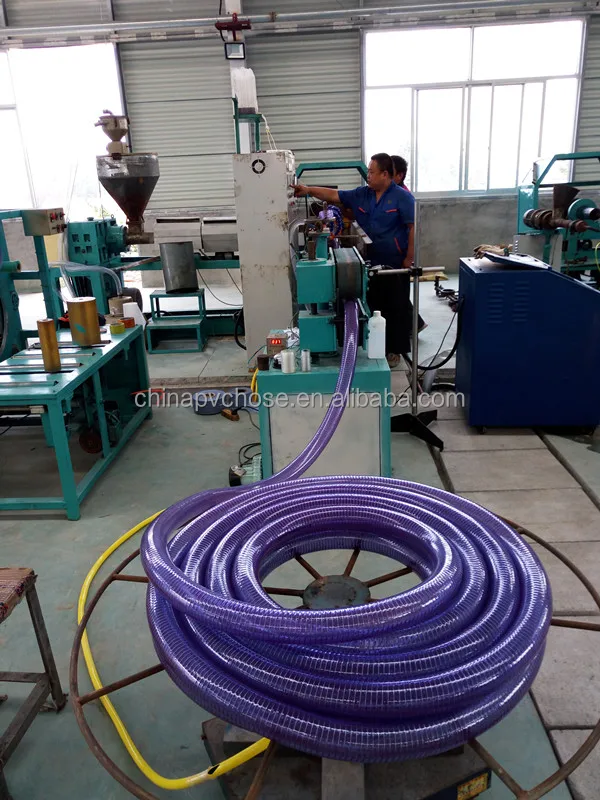 6 Inch PVC Hose Spiral Steel Wire Reinforced Hose