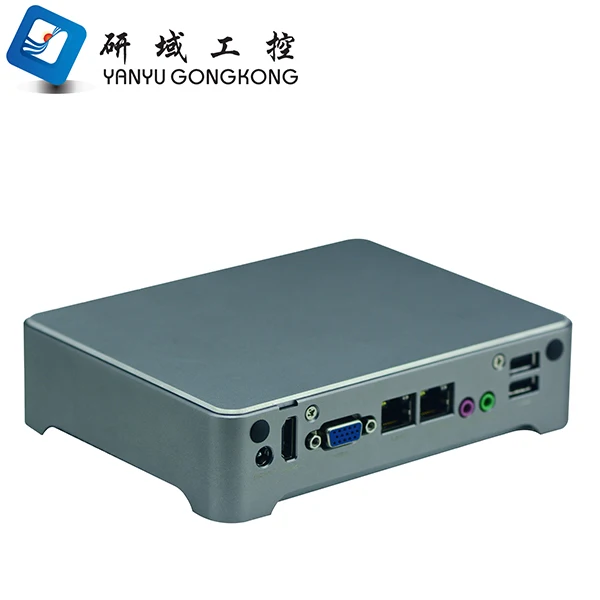 Мини нано-ПК intel nuc I3 I5 I7, Intel Celeron 3855U/ i3 6100U, сервер без вентилятора, нано-ПК