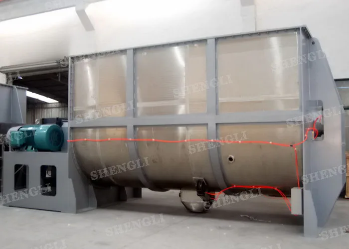 Горизонтальный ленточный смеситель, машина для волоконного смесителя