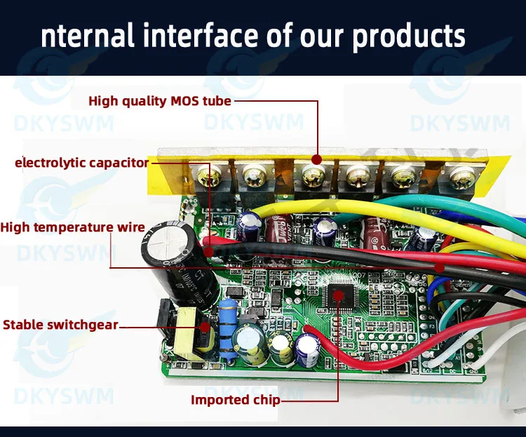 Brushless dc electric bicycle scooter controller square wave /72v96v sine wave 1.5kw 2kw electric motorcycle accessories
