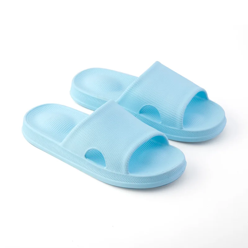 Fashionable and simple bathroom slipper female household outdoor EVA antiskid soft sole couple men shoes