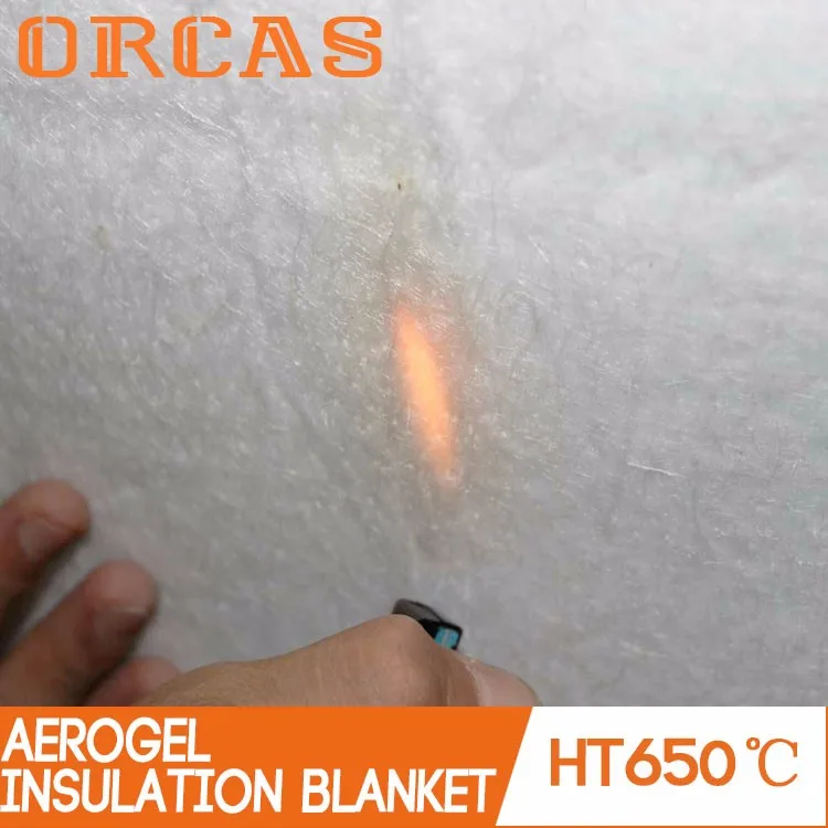 Silica Airgel Nanoporous Airgel Insulation Blanket
