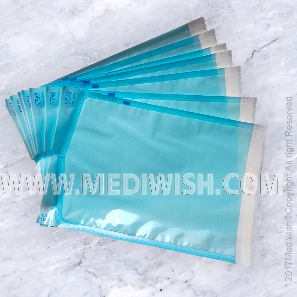 Самозапечатывающийся стерилизационный пакет в новом стиле для использования в автоклаве