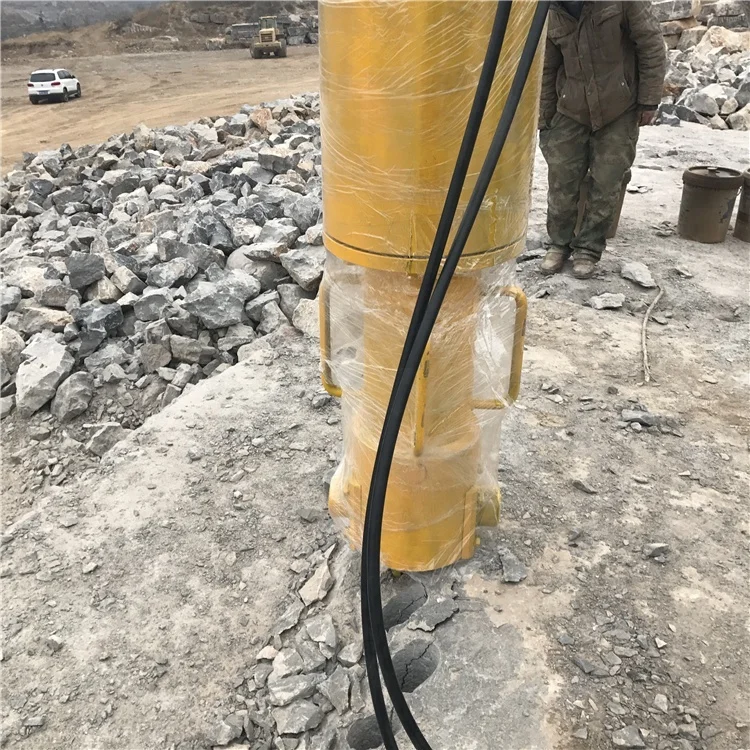 
Factory wholesale excavator rock splitting hydraulic rock splitter 
