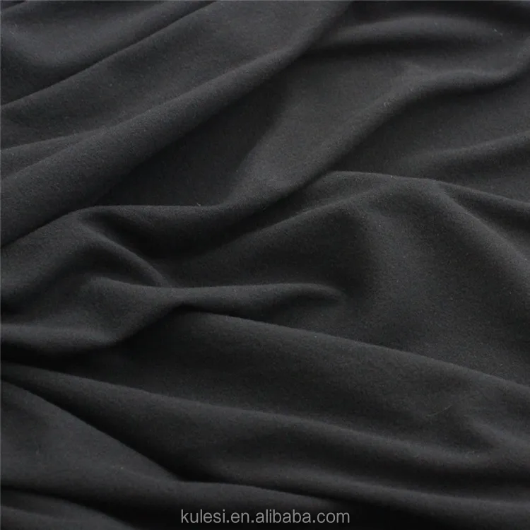 
china suppliers 50D 72F DTY thickness 0.45mm polyester knitted brushed pu lining fabrics soft healthy and waterproof 