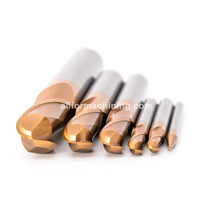 HRC55 Carbide End Mills 4F/2F 1mm-25mm