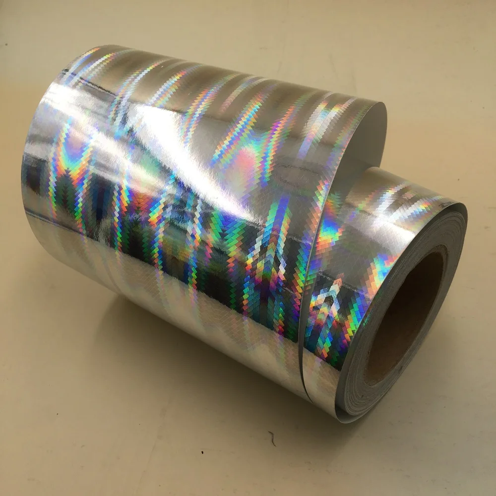 Super September Self Adhesive Label Hologram Sticker Film Roll label