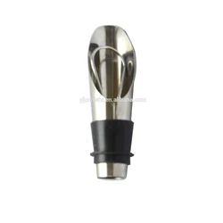 R2-029 Stainless Steel Stopping Pour Spout Wine Pourer Spout Wine Pourer And Stopper Set For Wine Beverage Beer Liquid Dispenser
