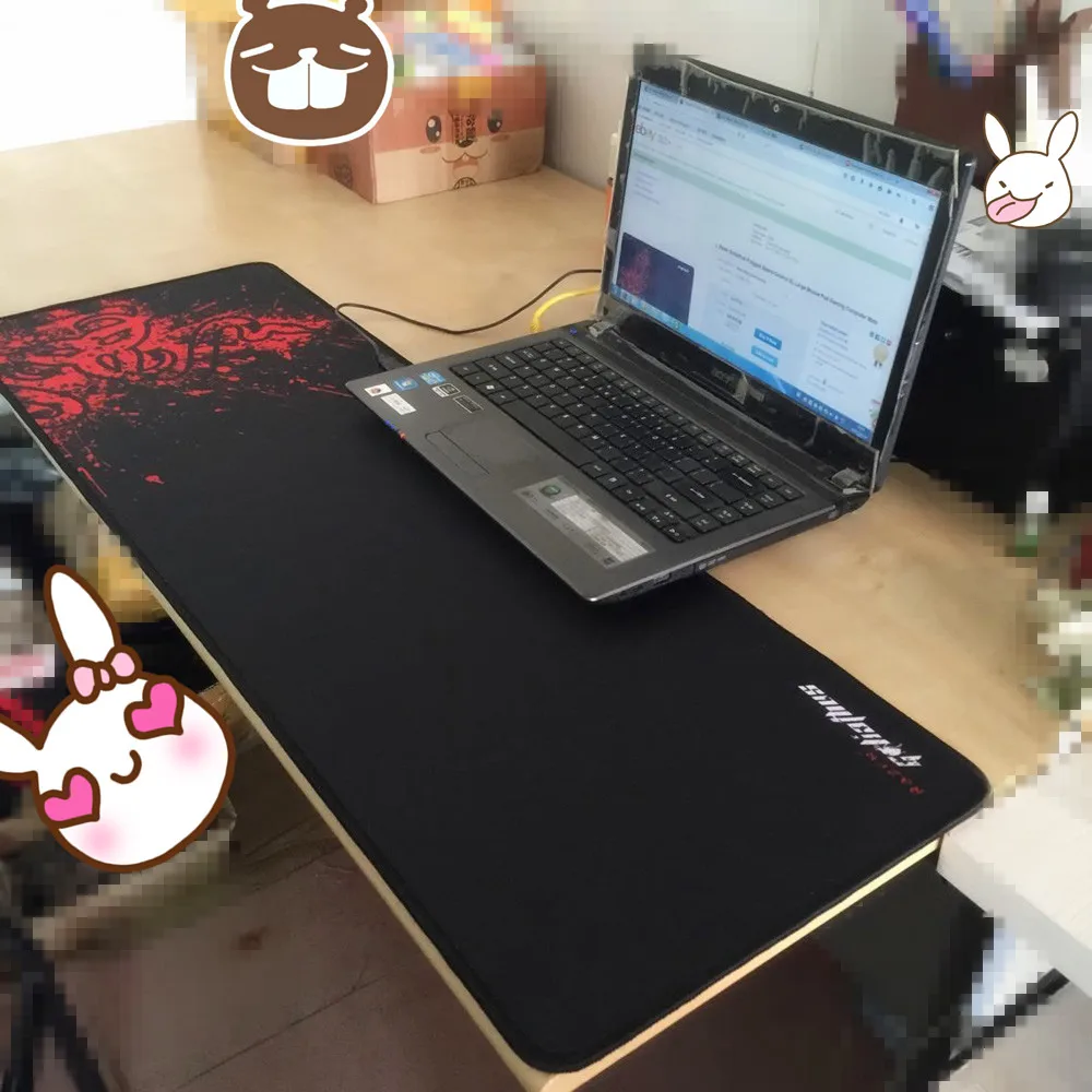 Red Rubber Razer Goliathus Mantis Speed Gaming Mouse Pad
