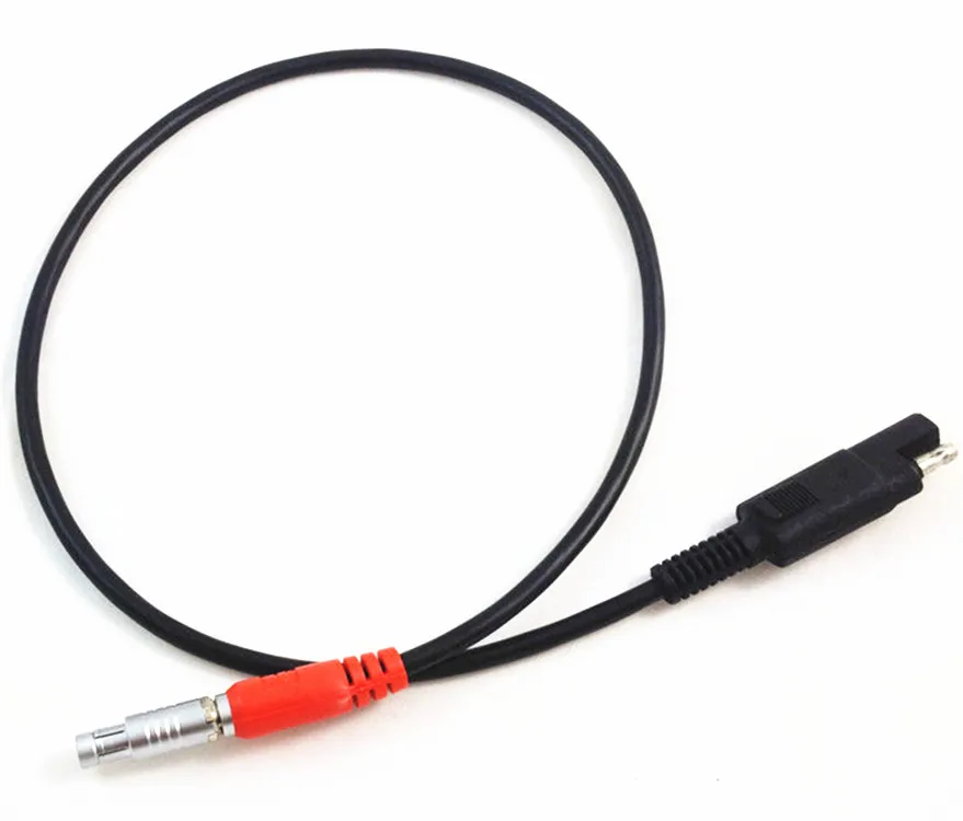 
External Power Cable with alligator clips for Topcon GPS HiPer or HiPer Lite 