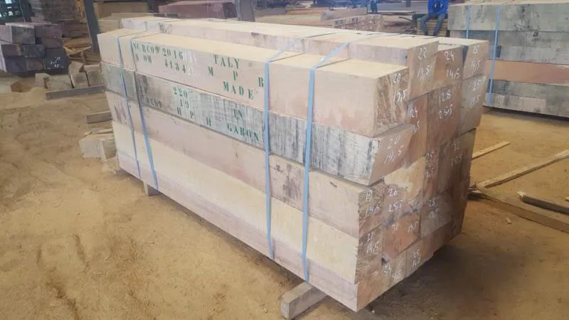wood logs tali / rosewood / doussie / azobe rosewood logs