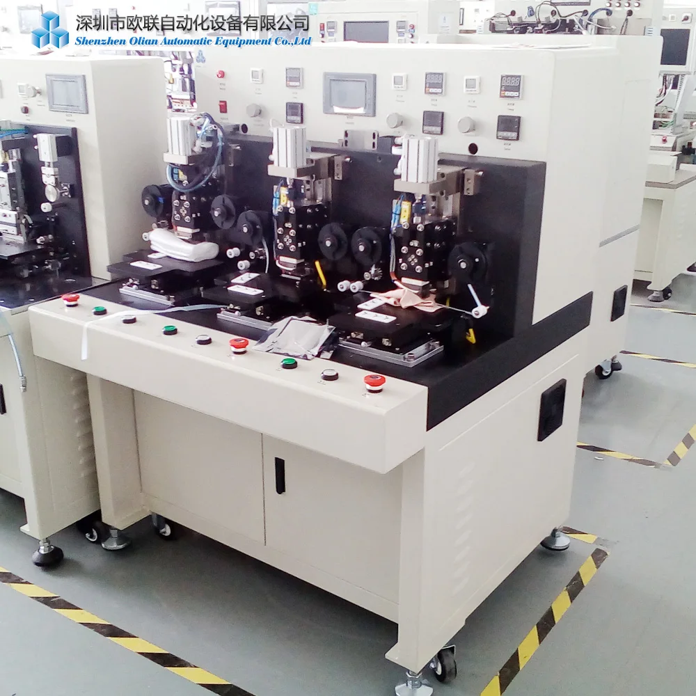 
COG BONDER 1~12inch marble High-speed Three heads LCD screen COG pressing equipment bonding machine 