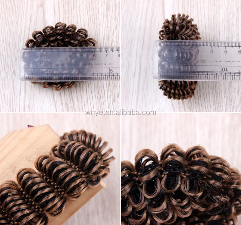 Stylish Fashion Hairpiece Hair Bun Maker Ring Donut