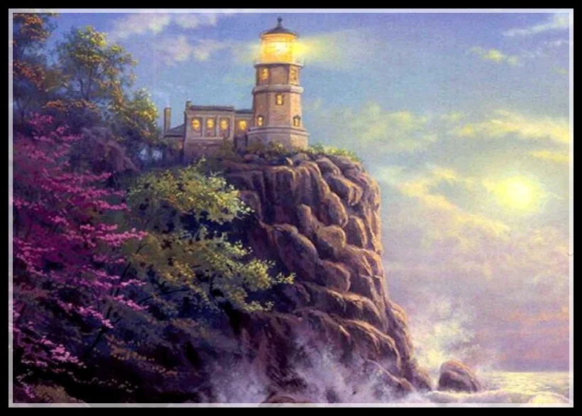 
Fashion Style Landscape DIY 5D Diamond Painting 