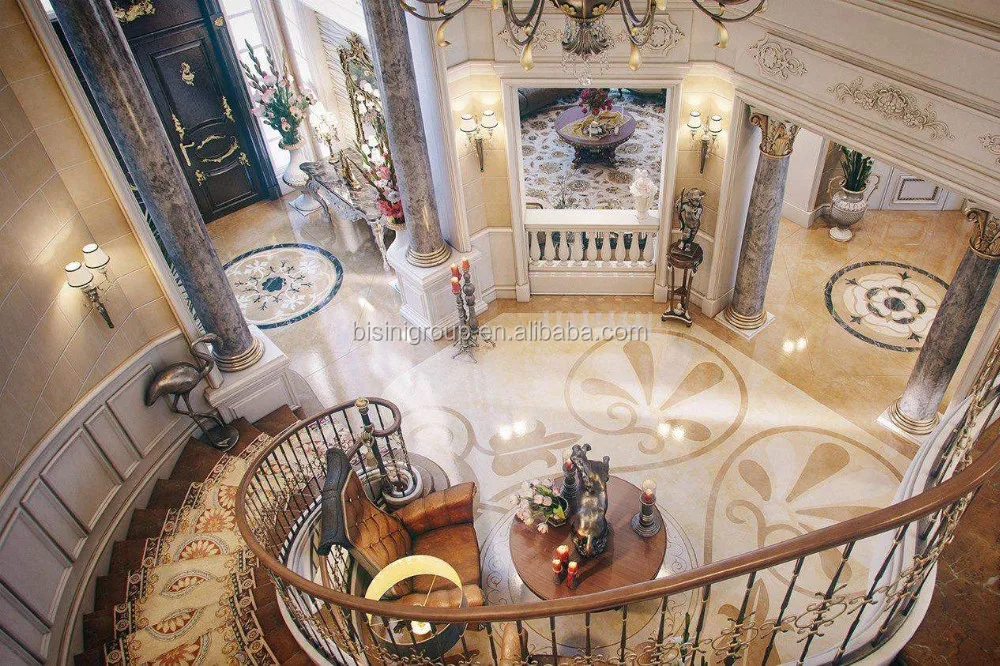 Professional 3d Interior Design Plan of European Style Hotel Corridor and Hallway