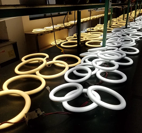 
9W 10W 12W 18W T9 led circular tube g10q replacement fluorescent 11W circular led tube light 