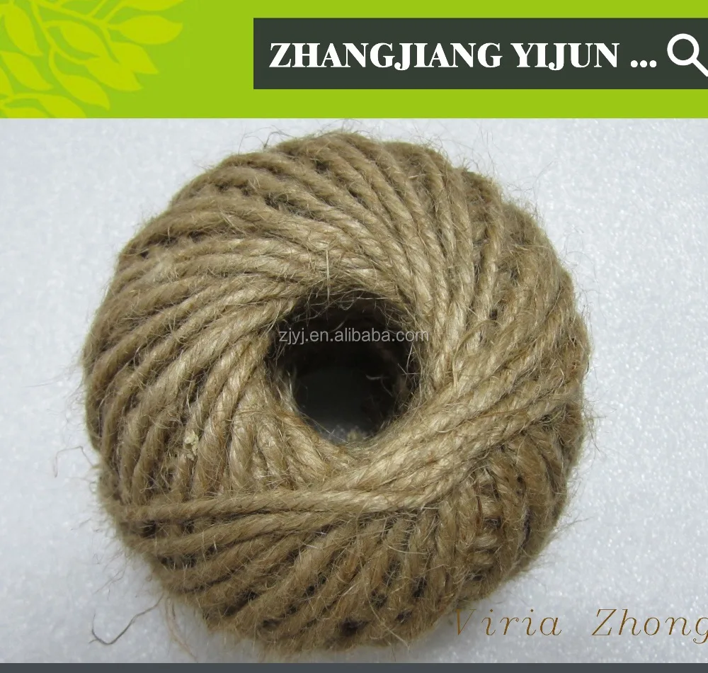 
Wholesale High Quality Eco-friendly bulk Hemp twine recycling hemp Jute twine 