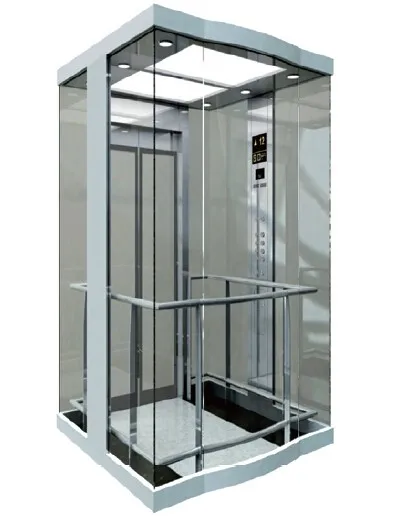 
China supplier square observation elevator of high quality 