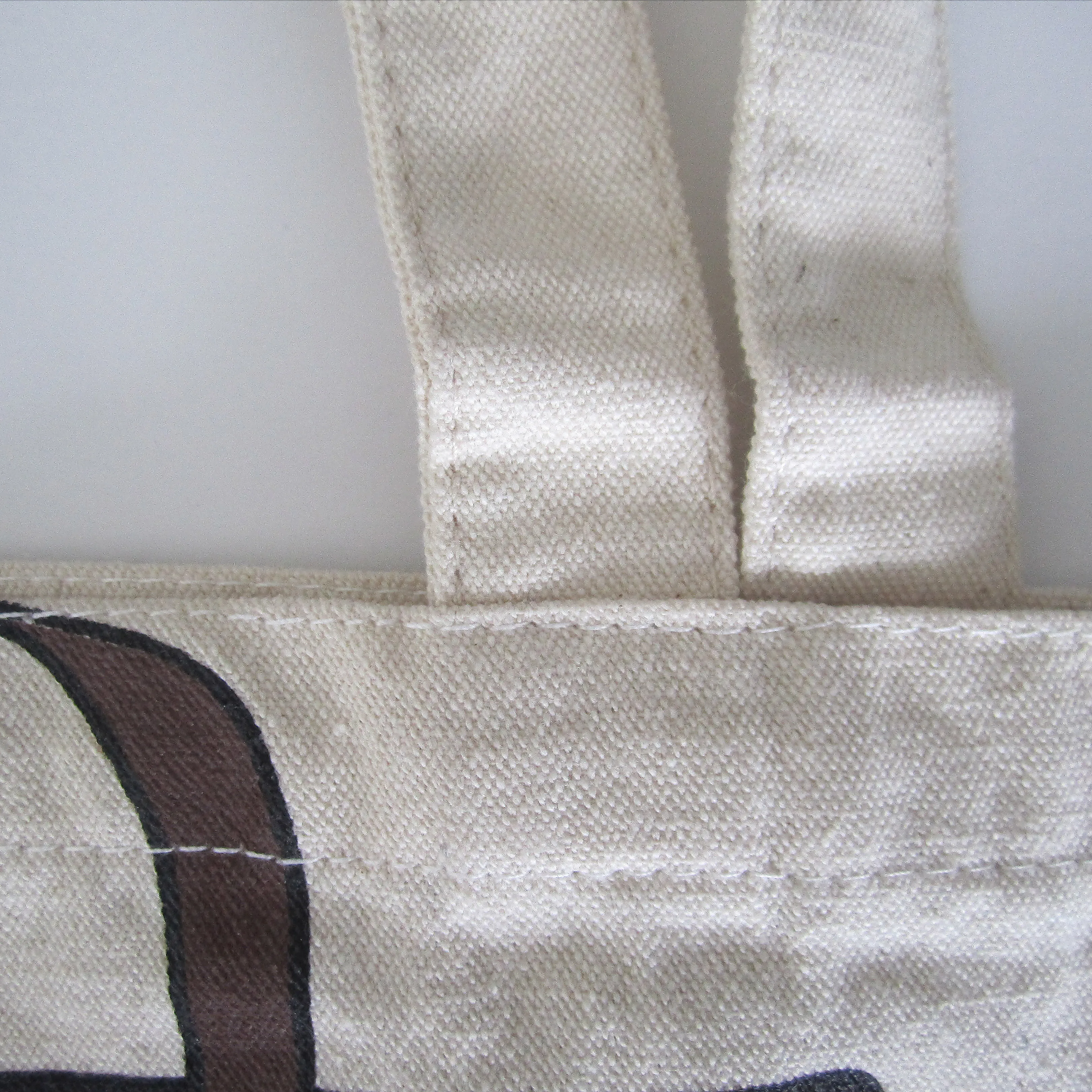 
wholesale recycled canvas shopping bag fashionable cotton bag tote with handles 