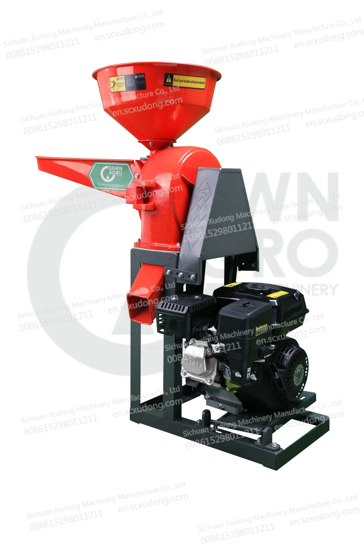 DAWN AGRO Small Wheat Corn Flour Mill Milling Pulverizer Machine with Price