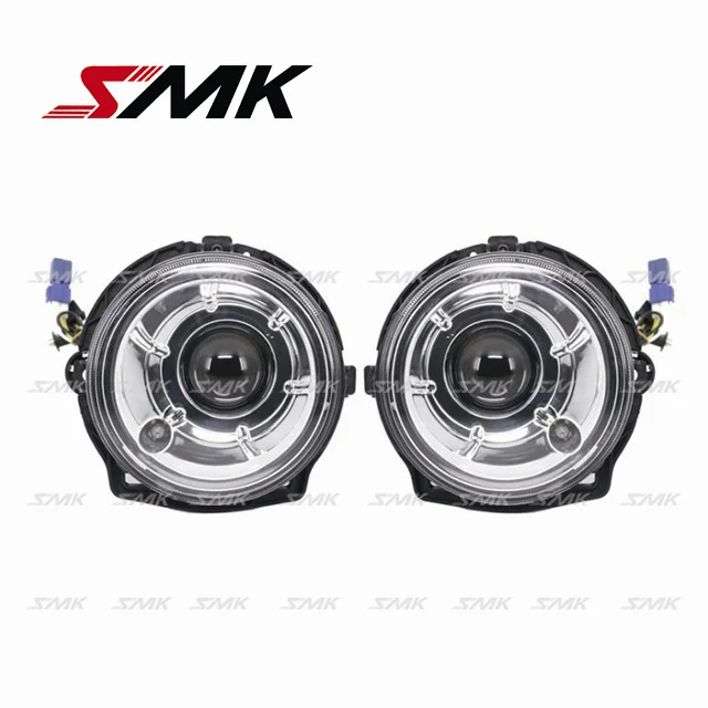 1989 ~ 2006 M-ercedes G-CLASS G65/W463 OEM Передняя лампа, фара, автомобильная лампа, хром