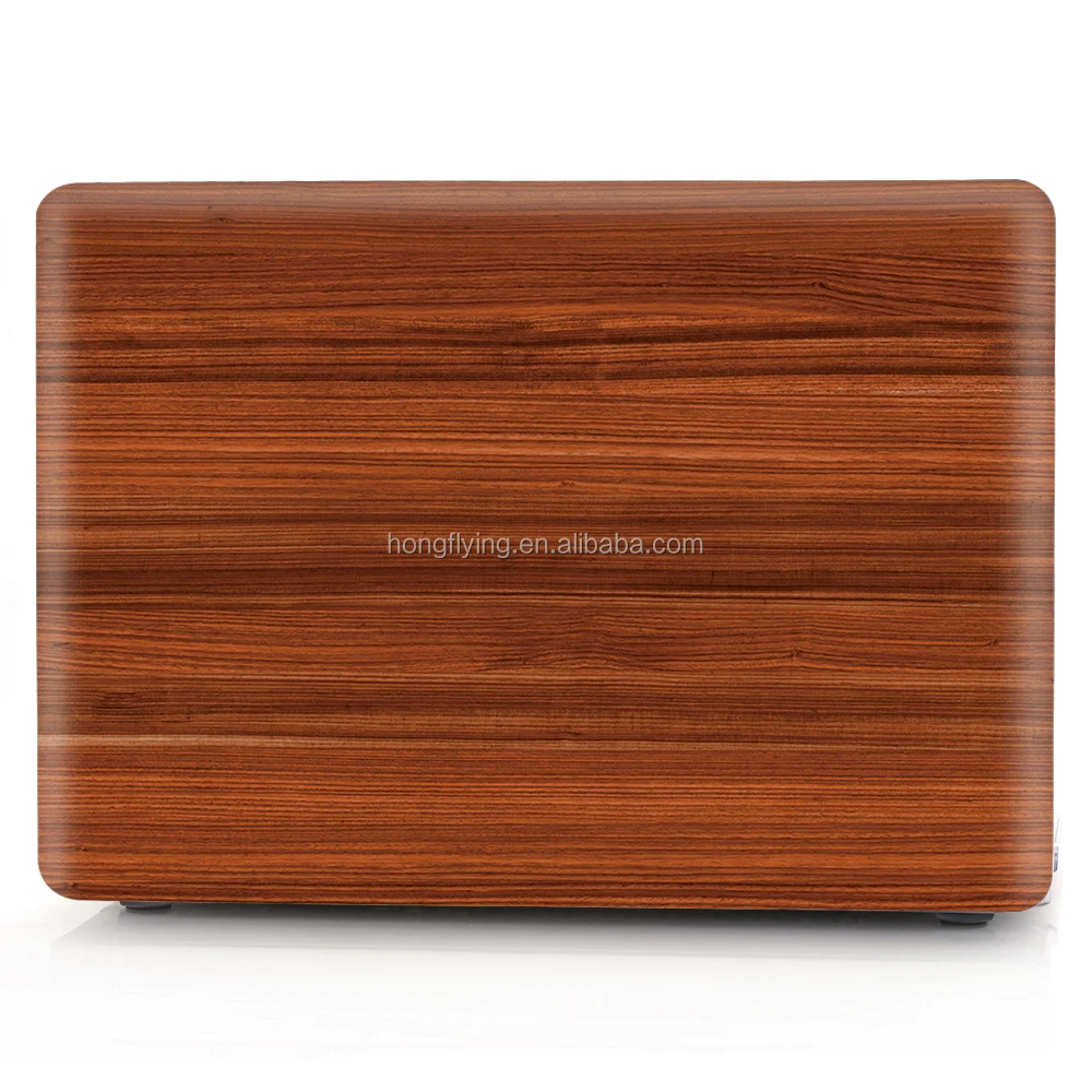 2 in 1 wood laptop body shell protective hard case for macbook hard case