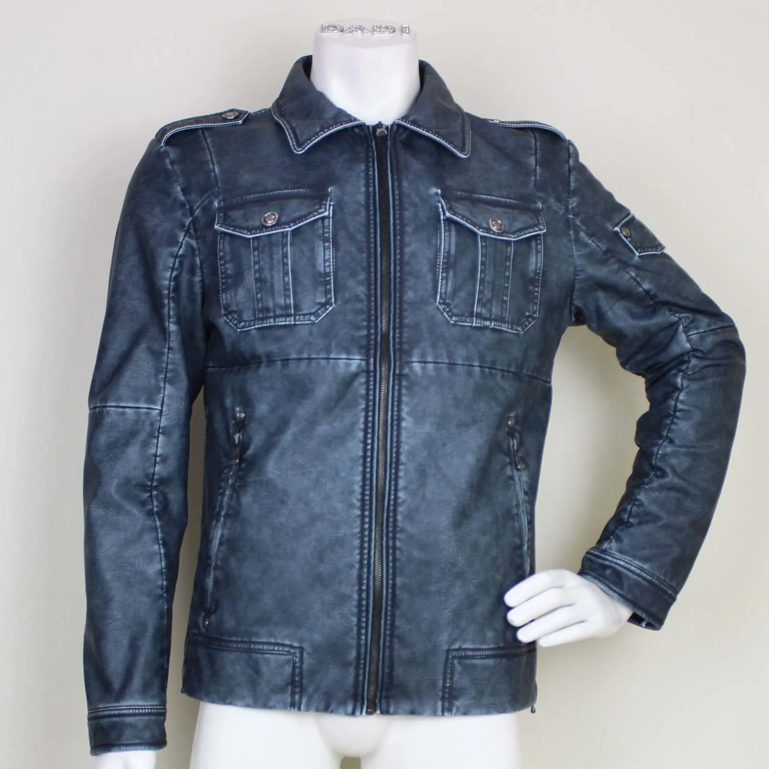 2013 fashion leather jacket