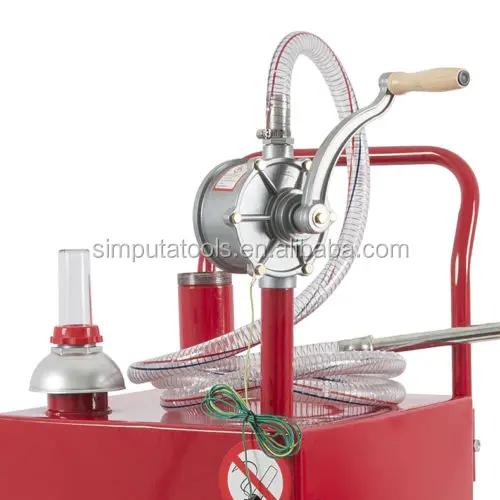 30Gallon Gasoline Caddy With 2 Way Rotary Pump