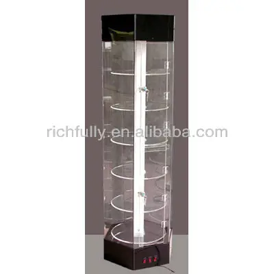 Glass jewelry display cabinet, mirror jewelry cabinet