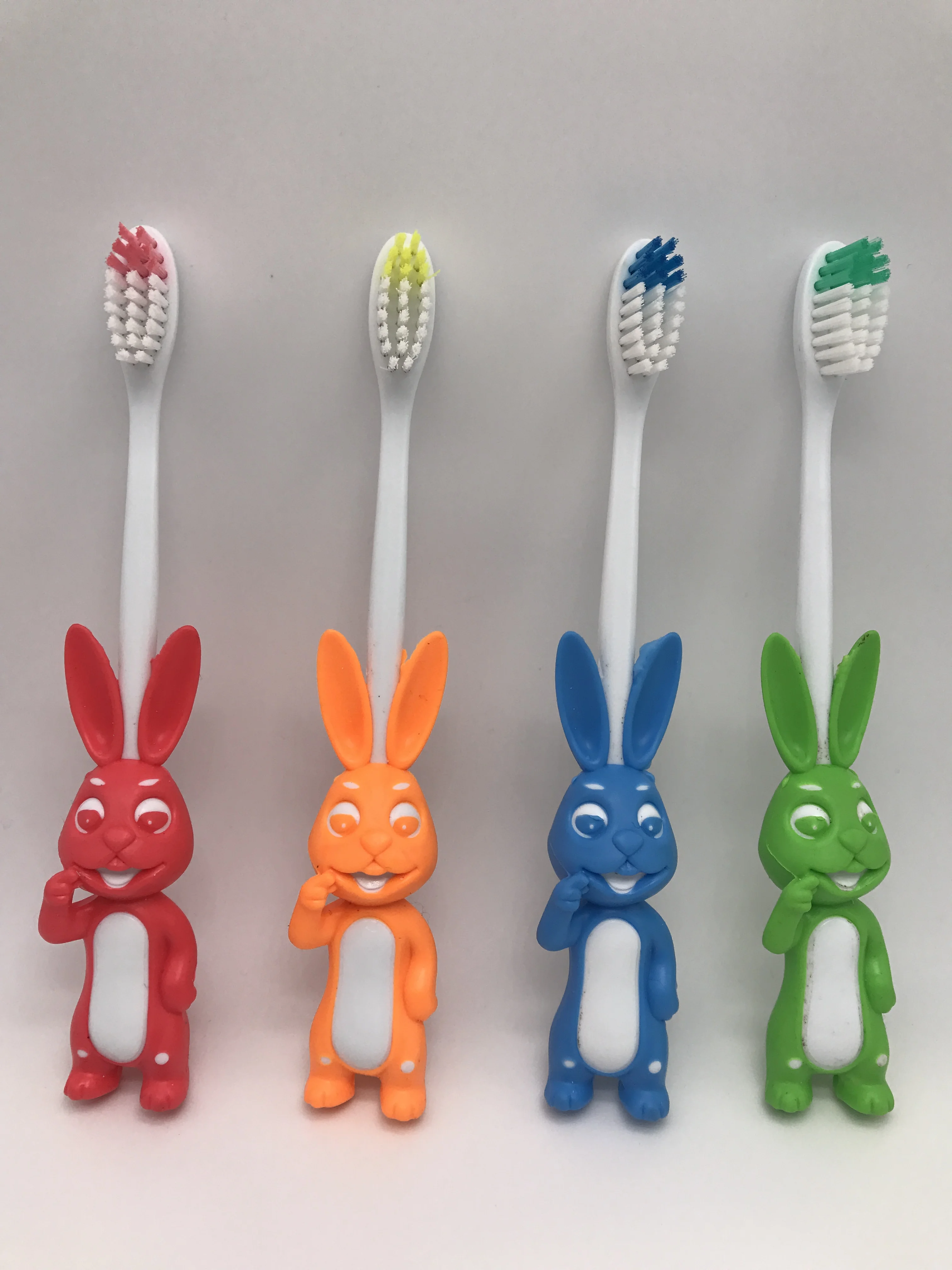 
Rabbit shaped children toothbrush 