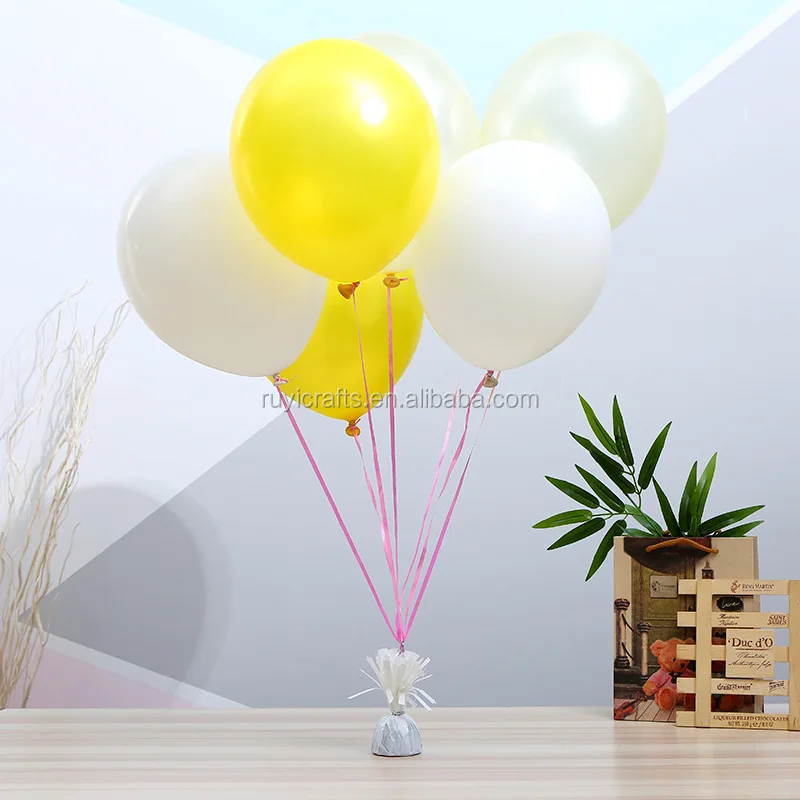 Wedding Party Decoration Candy Colorful Foil Balloon Weight