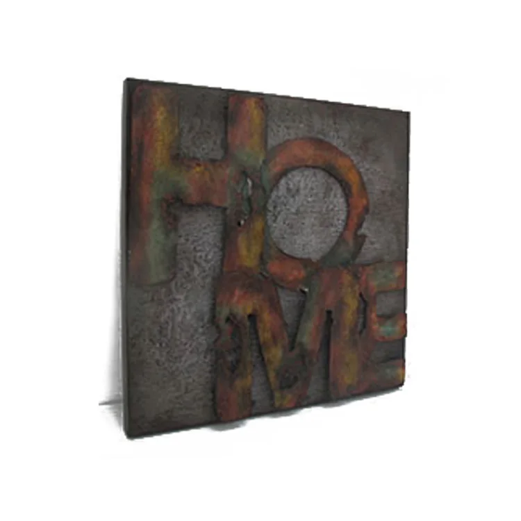 
Black rusted metal cool abstract outdoor wall art murals 
