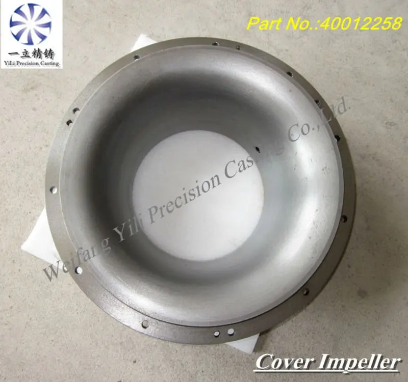 Cover impeller used for marine turbocharger spare parts of GE...