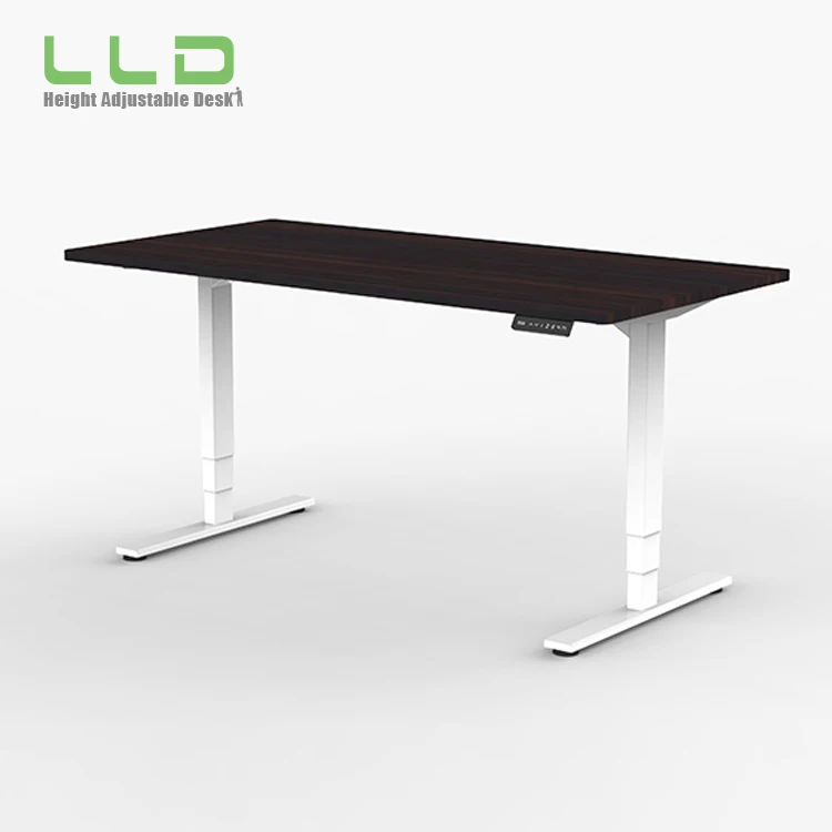 
Ergonomic Office Furniture Used Height Adjustable Computer Electric Standing Desk System 