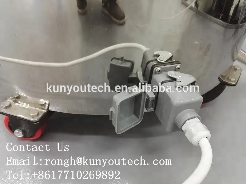 
SUS 304/316 Gelatin Melting Tank with mixer For Soft gelatine machine 