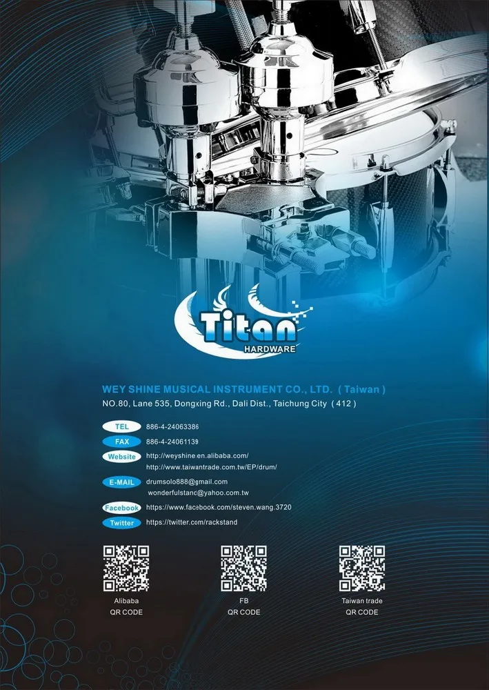 Drum Hardware Cymbal Stand Made In Taiwan Products 2015