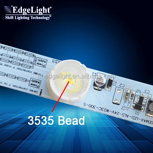 24v led light pcb board design , aluminum profile LED bar lights , white,RGB color