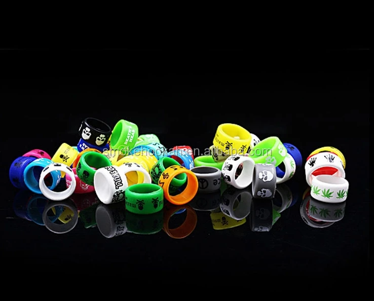 Hot Selling Custom best Silicone Ring Vape Band / silicone vape band mix colors / box mod vape band with OEM logo
