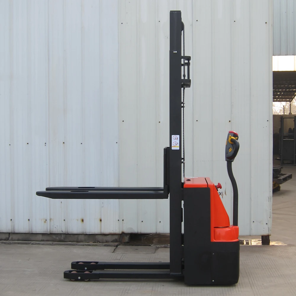 Fully electric pallet stacker battery mini forklift pallet truck