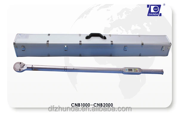 High quality hand tools 4NM to 20NM Flexible Ratchet head digital torque wrench