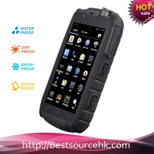 Ip68 4 дюймов четырехъядерных процессоров nfc телефон уоки-токи s19