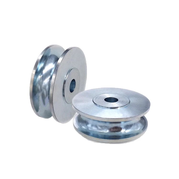 High Precision Custom Made CNC Turning Machined Parts Stainless Steel Round Belt Drive Pulley
