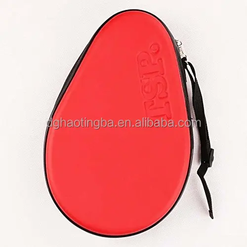 Custom Portable Waterproof Hard Shell Eva Case Waterproof Ping Pong Bat Pad Cover Hard Protective Table Tennis Racket Case