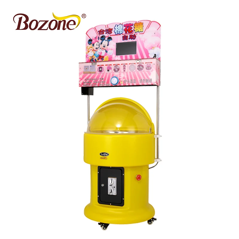 Factory Price Wholesale Commercial High Quality Cotton Sugar Making Machine Stainless Steel Mini Electric Candy Floss Maker