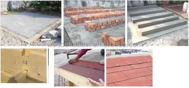 Beautiful cheap prefabricated wooden chalet