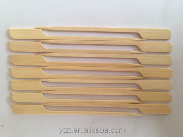 Doner Kebab Teppo Paddle Bamboo flat Skewer Made Machine