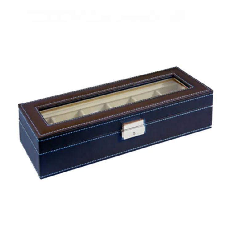 Cosmetic Bags & Cases Vip Handmade Deluxe Wooden Watch Box G Shock Custom Pu Leather For Girls 2022